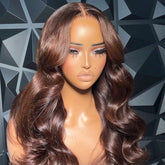 Perruque Brésilienne Body Wave HD Lace Chocolat