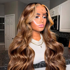 Brazilian Body Wave HD Lace Wig – 100% Human Hair, Natural Looking